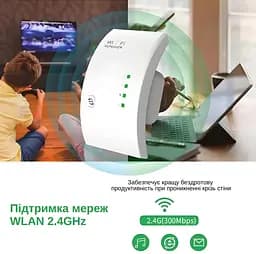Ретранслятор Pix-Link X300R3 300Мбіт/с 2.4ГГц Білий (CNRWSW021003W 5528) - мініатюра 9