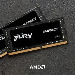 Модуль пам'яті для ноутбука SoDIMM DDR4 8GB 3200 MHz Fury Impact Kingston Fury (ex.HyperX) (KF432S20IB/8) - мініатюра 4