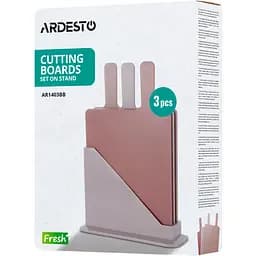 Набір дошок кухонних на підставці Ardesto Fresh 24.1х33х7.9 см 3 шт. (AR1403BB) - мініатюра 8