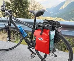 Велосумка на багажник з дощовиком 20 L Сrivit IAN326433-2 Червона - мініатюра 2