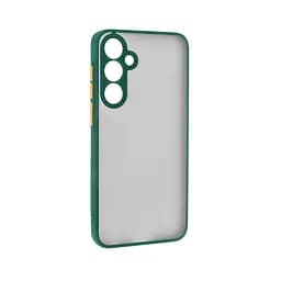 Чехол панель-накладка для Samsung Galaxy A35 5G (A356), Frosted Matte, зеленый, противоударный чехол с защитой всего корпуса, термополиуретан TPU + поликарбонат PC, ArmorStandart (ARM74332)