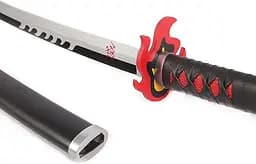Катана Клинок, що розсікає демонів Танджиро Комада Demon Slayer Katana Tanjiro 104 см K DS T - мініатюра 3
