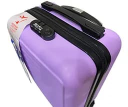 Валіза Easy Move 005 міні XS 40x30x20 см ABS пластик Бузковий - мініатюра 3