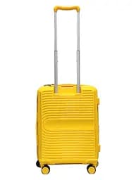 Валіза маленька S поліпропілен Airtex 223 58×40×22см 38л Жовтий - мініатюра 3