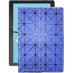 Чехол StatusCASE из экокожи для планшета Lenovo Tab M10 GHD X605FC Синий ромб