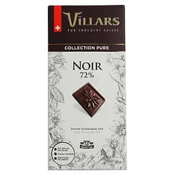 Шоколад Villars чорний 72% 100 г (437335)