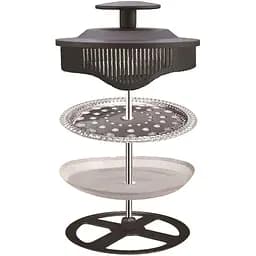 Френч-прес Bravo Chef L'Appetit 600 мл чорний (BC-7302-600) - мініатюра 3