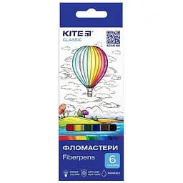 Фломастери Kite Classic 6 шт. (K-446)