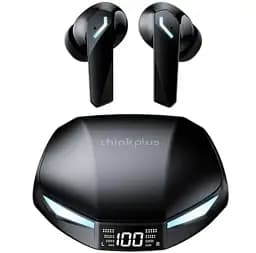 Спортивные беспроводные вакуумные наушники XT-53 Bluetooth 5.4 с микрофоном черные