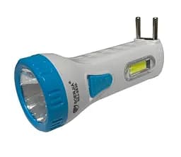 Ліхтарик ручний LED 5W заряд від 220V+ акумулятор 8836 COB
