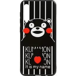 Чохол-накладка Toto Cartoon Print Glass Case Samsung Galaxy A70 Kumamon