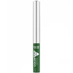 Підводка для очей Maxi Color Color Play Liquid Eyeliner рідка 01 зелена 3.5 мл