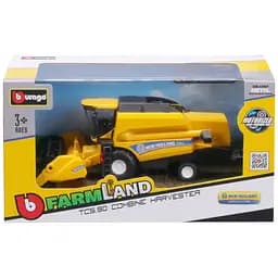Автомодель Bburago 18-31721 New Holland TC5.90 зернозбиральний комбайн з зерновою жниваркою