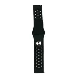 Ремінець Nike Sport 20 mm Watch Active/Galaxy S4 42 mm/Gear S2/Xiaomi Amazfit Чорний S - мініатюра 2