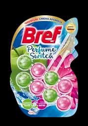 Туалетный блок для унитаза Bref Смена аромата Яблоко-Лотос, 2 шт. (763118)