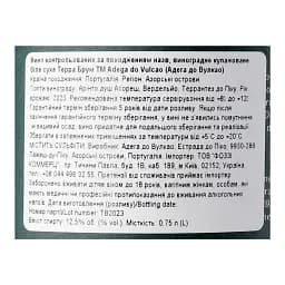 Вино Adega do Vulcao Terra Brum DO Pico біле сухе 0.75 л - мініатюра 5