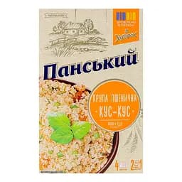 Крупа пшенична Кус-кус Хуторок Панський 400 г  - мініатюра 5