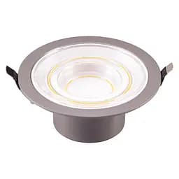 LEDVANCE Світильник даунлайт LED 8Вт 650Лм 2700K 166мм Decor Filament Downlight Echo алюміній