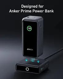 Мережевий зарядний пристрій Anker Prime 100W, 2xUSB-C, 1xUSB-A, Pogo pin Black (A1902311) - мініатюра 2