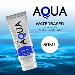 Лубрикант на водній основі Aqua Quality Water-Based Lubricant 50 мл - мініатюра 7