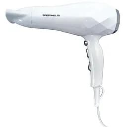 Фен для волосся Grunhelm GHD-576 з дифузором та концентратором 2200 Вт Білий 