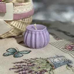 Пасхальная свеча фиолетовая фигурная MIS LT