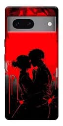 Чехол itsPrint Silhouette couple для Google Pixel 7