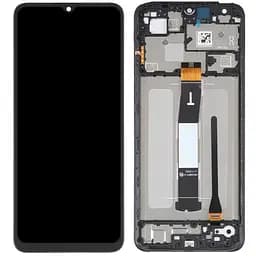 Дисплей Xiaomi Redmi 12C /Redmi 11A /Poco C55 чорний, оригінал PRC, з рамкою