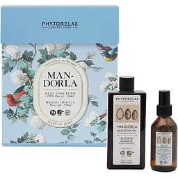 Подарочный набор Phytorelax Laboratories Sublime Cuddles Sweet Almond: гель для душа 250 мл + масло 100 мл