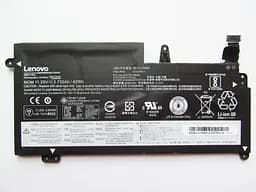 Акумулятор для ноутбука Lenovo ThinkPad 13 (1st Gen) 01AV401, 3735 mAh (42Wh), 3cell, 11.25V, Li-ion, чорний