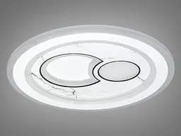 Світильник LED Diasha 6018-300, 48W, 30 см, IP20, метал/акрил, 2640 лм, стельовий/настінний/точковий - мініатюра 3
