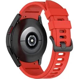 Ремінець для Samsung Galaxy Watch 5 Pro 45mm - червоний ширина кріплення 20мм силікон Watchbands RiccoOne (W29-1WB69551119)