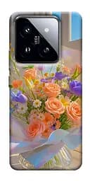 Чохол Demsky Яскравий букет для Xiaomi 14 Pro