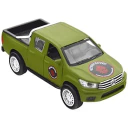 Автомодель TechnoDrive KM6119 серія Шеврони Героїв Toyota Hilux Червона калина - мініатюра 9