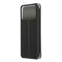 Чехол-книжка для Xiaomi Poco C40, G-Case, черный, кожаный чехол-книжка из экокожи (PU) и TPU, с магнитом, с подставкой и вместительным кардхолдером, противоударный, защита всего корпуса, ArmorStandart (ARM62129) - мініатюра 2