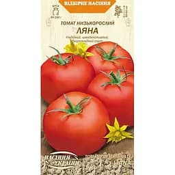 Семена Томат низкорослый Насіння України Ляна 0.2 г (647800)