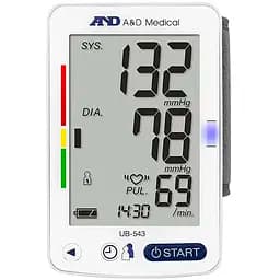 Тонометр AND UB-543 автоматичний на зап'ястя