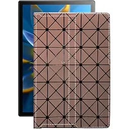 Чехол StatusCASE из экокожи для планшета Blackview OSCAL PAD 8 Коричневый ромб