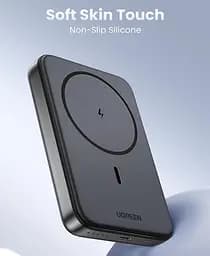 Зовнішній акумулятор із бездротовою зарядкою магнітний Ugreen 10000mAh Magnet 7.5W (25919) - мініатюра 5
