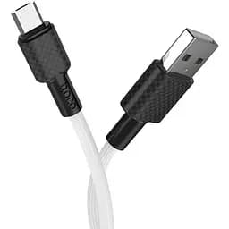 Кабель Hoco X29 Superior style charging data cable for Micro USB Білий