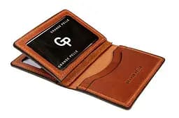Чоловіча шкіряна обкладинка GRANDE PELLE 10х8х1,5 см acs0024470 - мініатюра 3