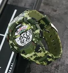 Чоловічий спортивний годинник Skmei 2153 (Камуфляж) - мініатюра 4