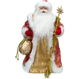 Новогодняя фигурка Devilon Дед Мороз в красной шубе 60 см (600687)