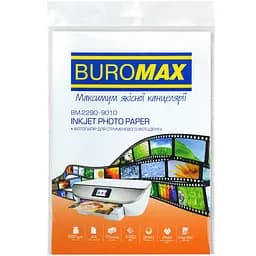 Фотопапір Buromax глянцевий магнітний А4 680 г/м² 10 аркушів (BM.2290-9010)