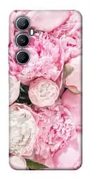 Чехол Demsky Pink peonies для Realme C65 4G