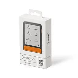 Апаратний гаманець для криптовалют Ledger Flex BTC Orange + Recovery Key - мініатюра 11