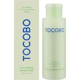 Ензимна пудра для глибокого очищення чутливої шкіри Tocobo Cica Calming Powder Wash 50 г