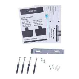Витяжка декоративна похила Minola HDN 5232 BL/INOX 700 LED - мініатюра 12