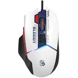Мышь Bloody W95 Ultra Sports Navy USB оптическая сенсор Alpha 20K 100 - 20 000 cpi 40G 350IPS RGB подсветка