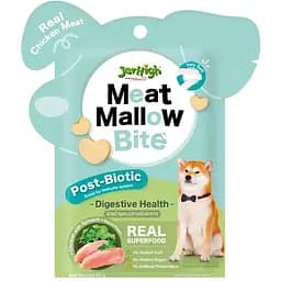 Лакомство для собак Jerhigh мясные с курицей и шпинатом со вкусом бекона мягкие 30 г 